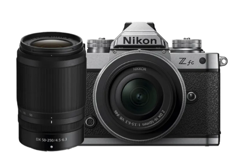 Nikon Z fc Digital Camera with 16-50mm and 50-250mm Lenses -1